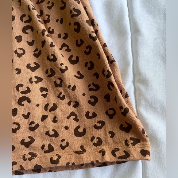 Old Navy Toddler Tan Leopard Print Long Sleeve Swing Dress size 5t/6 - Picture 4 of 7